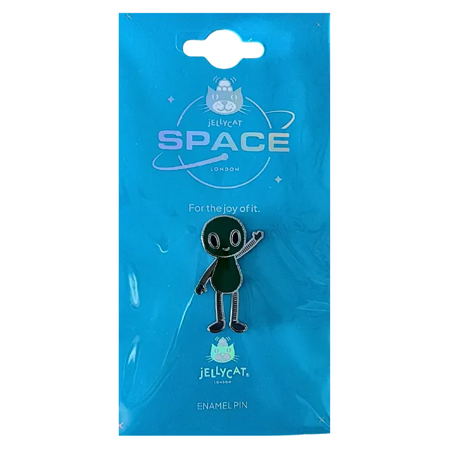 Zyllan Alien Pin Badge
