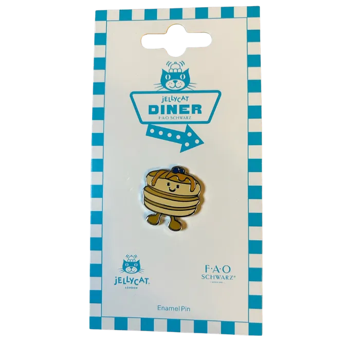 Amuseables Fran Pancakes Pin Badge