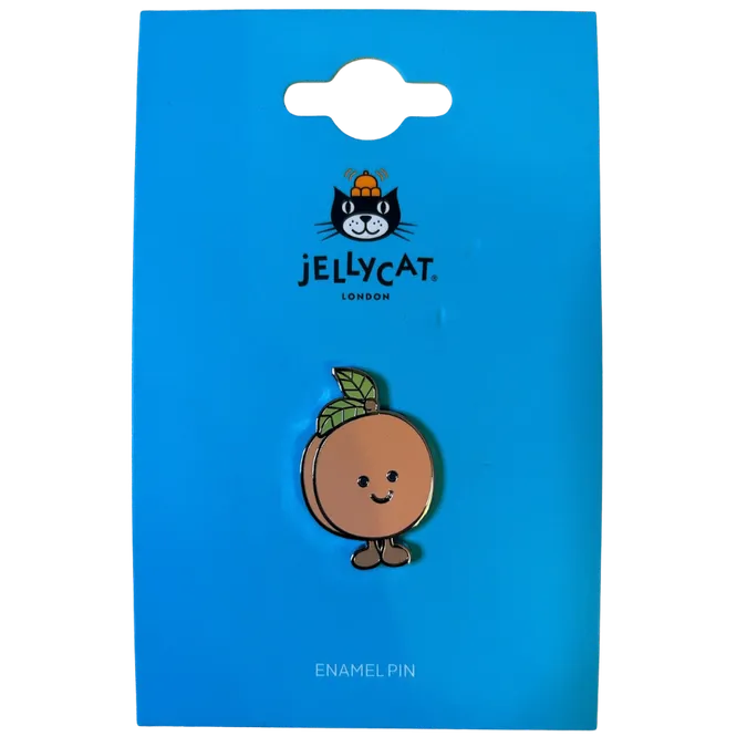 Amuseables Peach Pin Badge
