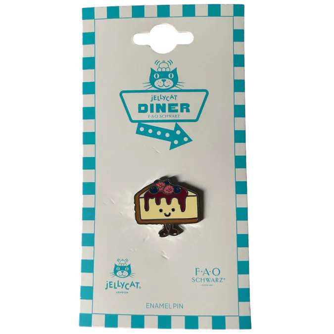 Amuseables Crember Cheesecake Pin Badge