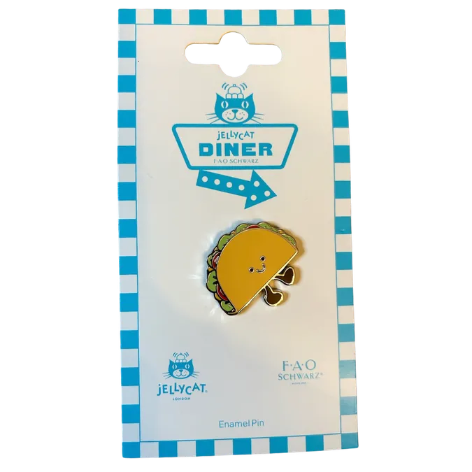 Amuseables Taco Pin Badge
