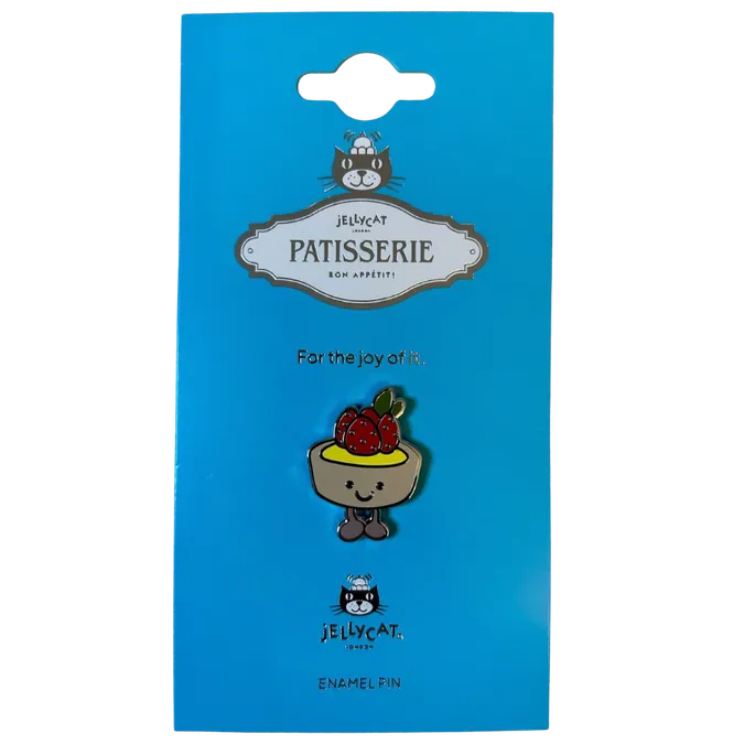 Amuseables Fleurette Tarte Aux Fraises Pin Badge