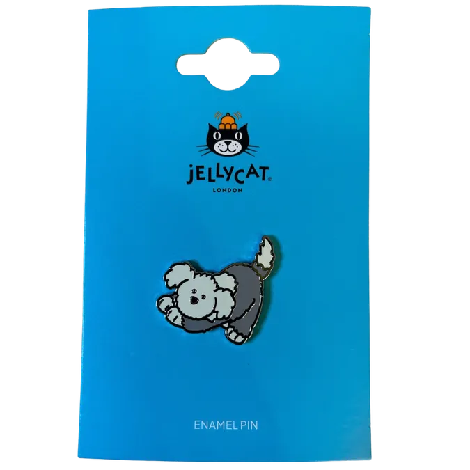 Tumblie Sheepdog Pin Badge