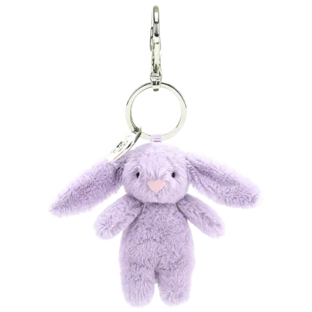 Bashful Hyacinth Bunny Bag Charm