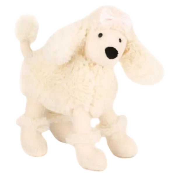 Posing Poodle Cream