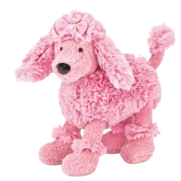 Posing Poodle Pink