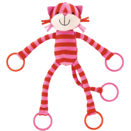 Strawberry Kitty Rattle