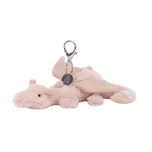 Rose Dragon Bag Charm