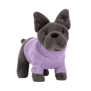 Sweater French Bulldog Purple