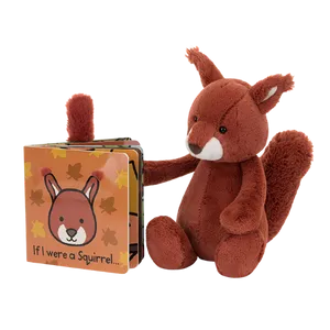 If I Were a Squirrel Board Book and Bashful Squirrel Medium