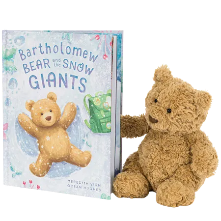 Bartholomew Bear and the Snow Giants Book and Bartholomew Bear Medium