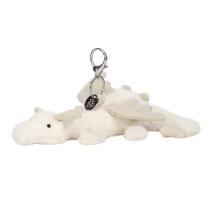 Snow Dragon Bag Charm