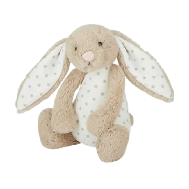 Bashful Starry Bunny Rattle