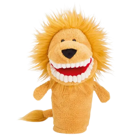 Toothy Lion Hand Puppet