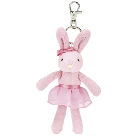 Tutu Lulu Pink Bunny Keyring