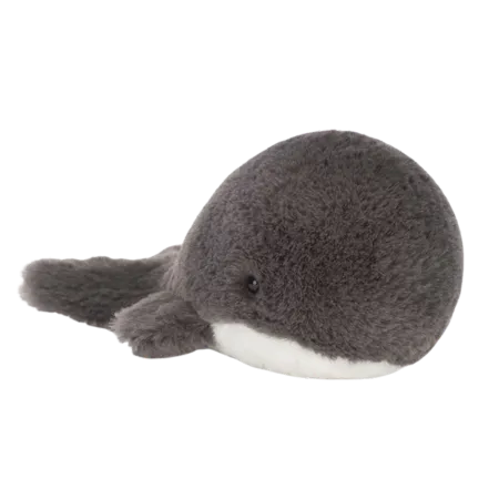 Wavelly Whale - Charcoal