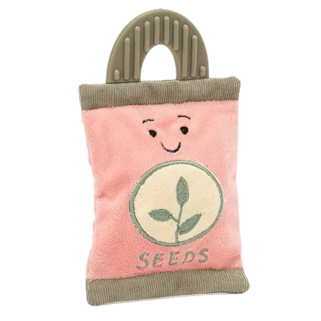 Whimsy Garden Seed Packet Rattle