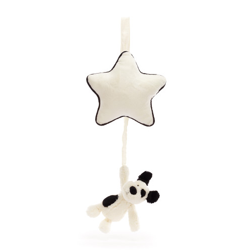 Bashful Black & Cream Puppy Musical Pull — image 6