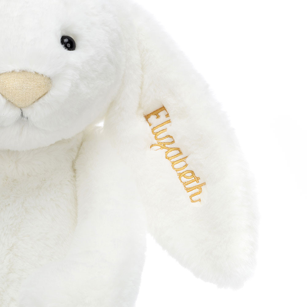 Personalized Bashful Luxe Bunny Luna Huge — image 2