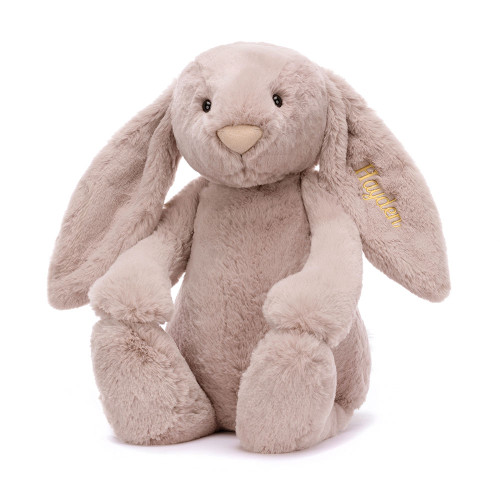Personalized Bashful Luxe Bunny Rosa Huge — image 5