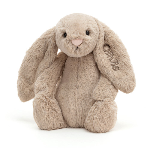 Personalized Bashful Beige Bunny Medium — image 8