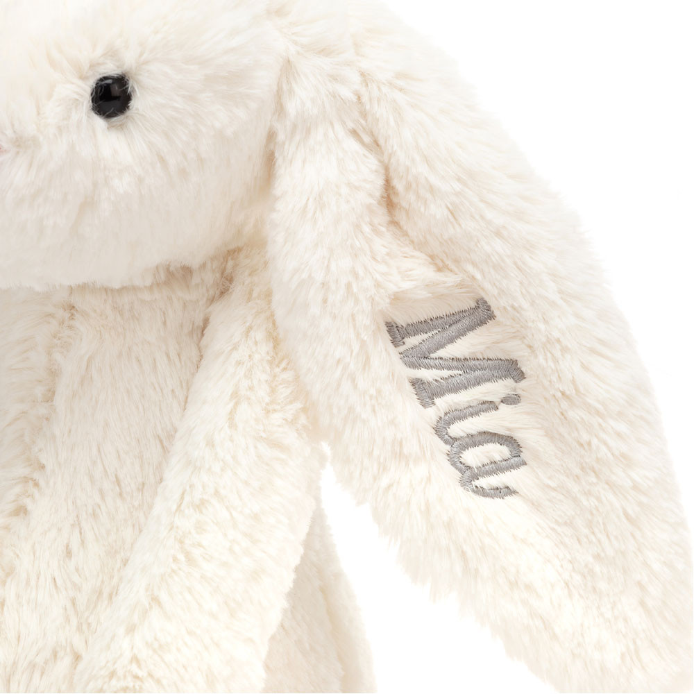 Personalized Bashful Cream Bunny Medium — image 3