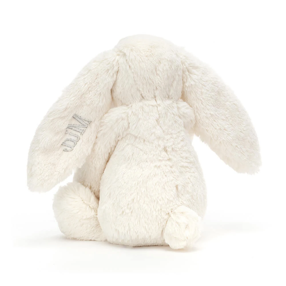 Personalized Bashful Cream Bunny Medium — image 4