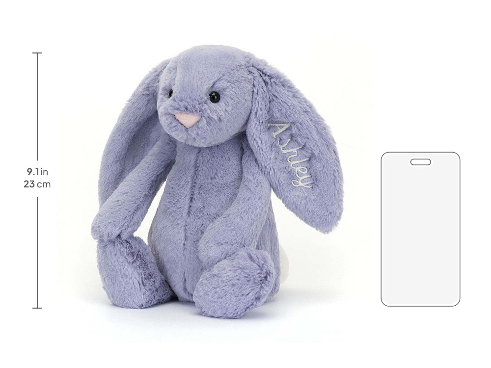 Personalized Bashful Viola Bunny Medium — image 6