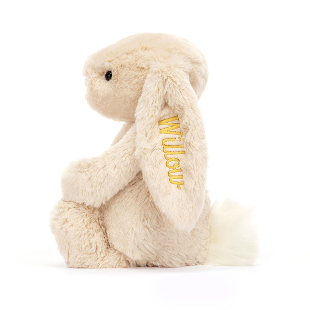 Personalized Bashful Luxe Bunny Willow Medium — image 2