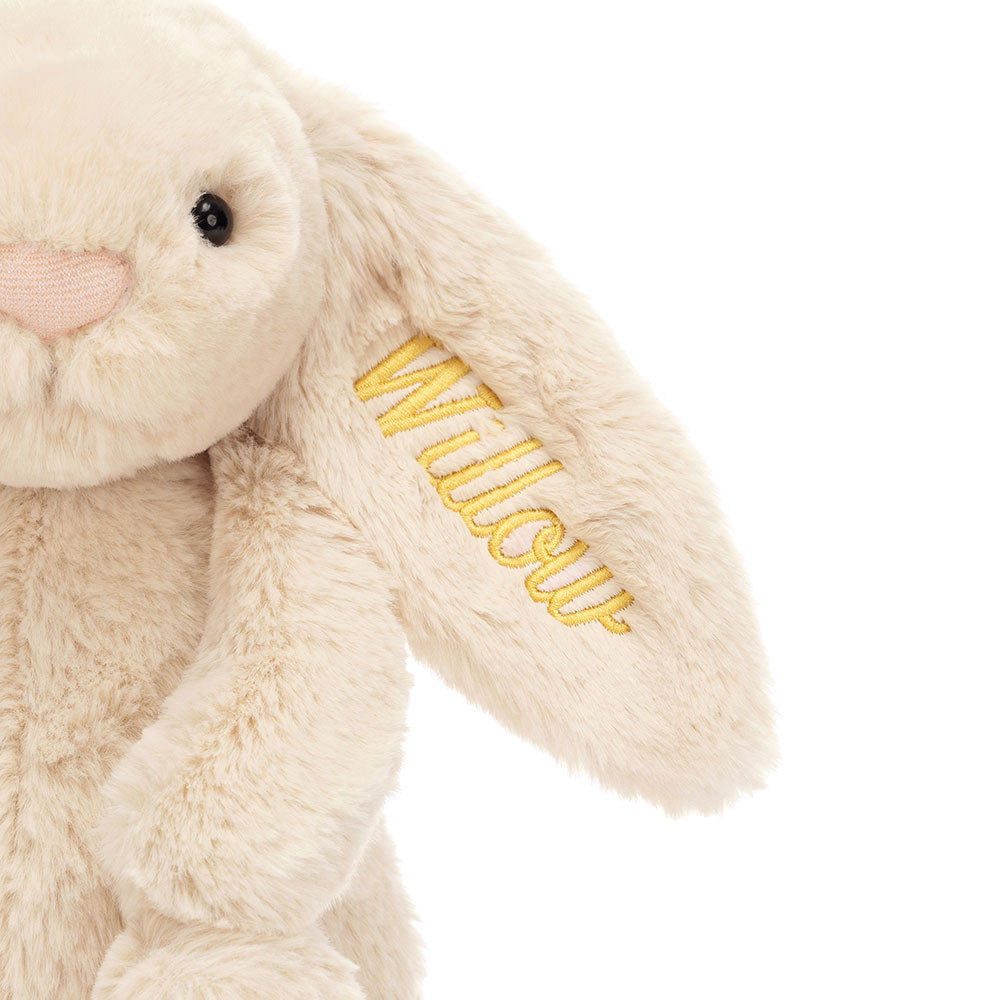 Personalized Bashful Luxe Bunny Willow Medium — image 3