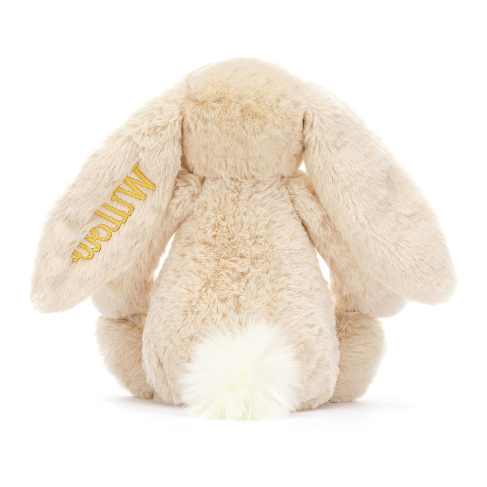 Personalized Bashful Luxe Bunny Willow Medium — image 4