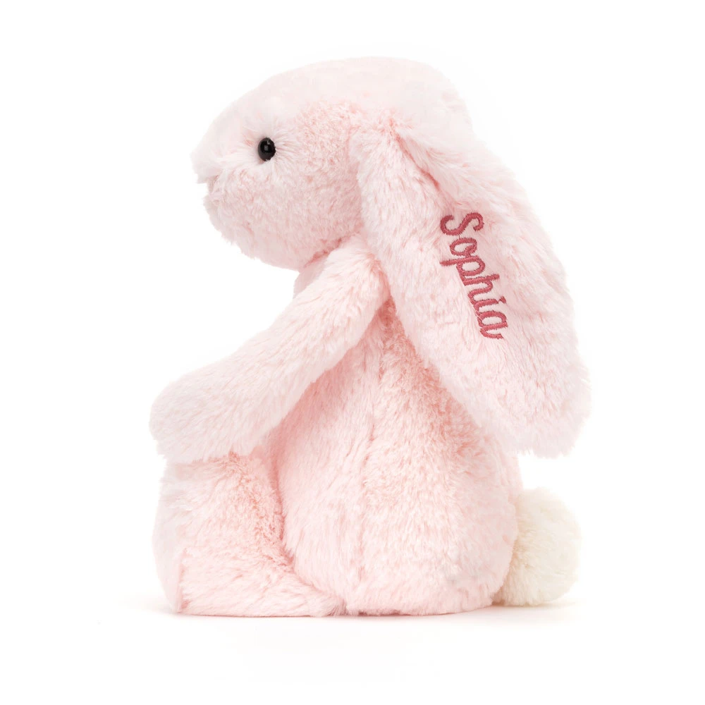Personalized Bashful Pink Bunny Medium — image 2