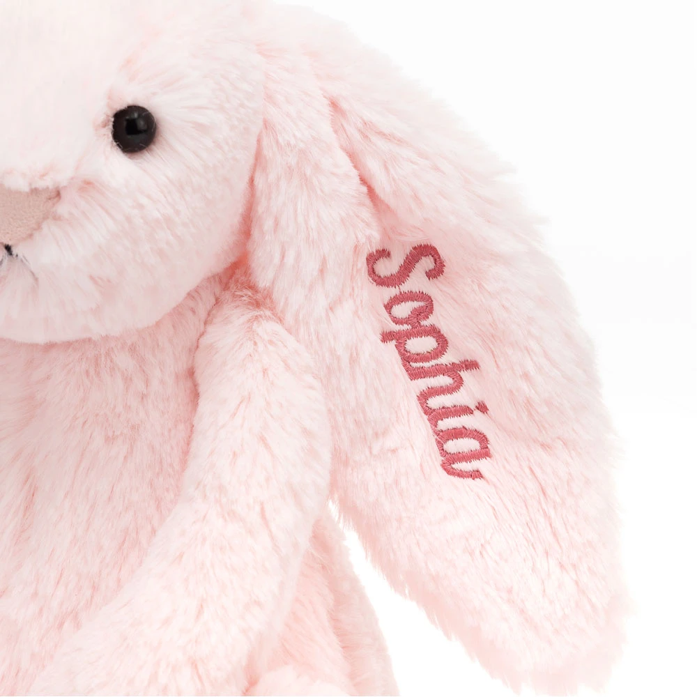 Personalized Bashful Pink Bunny Medium — image 3