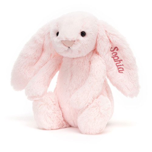 Personalized Bashful Pink Bunny Medium — image 6