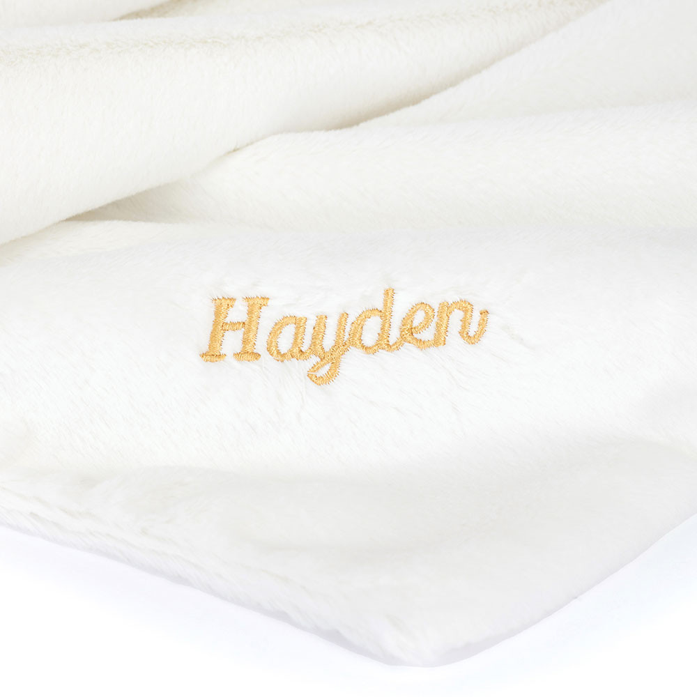 Personalized Bashful Luxe Bunny Luna Blankie — image 2