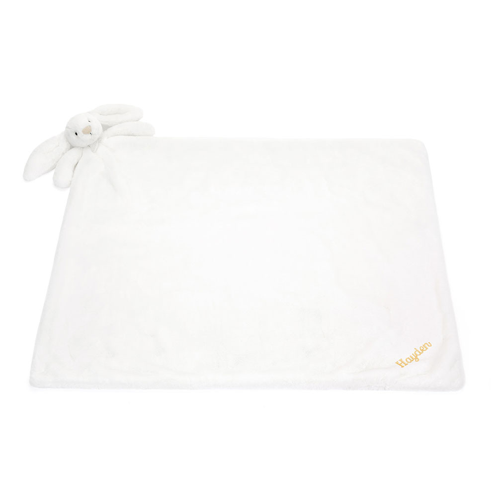 Personalized Bashful Luxe Bunny Luna Blankie — image 3