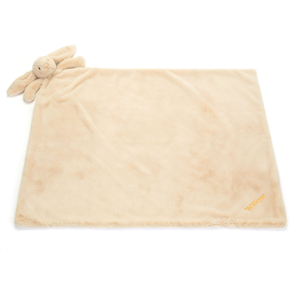 Personalized Bashful Luxe Bunny Willow Blankie — image 3