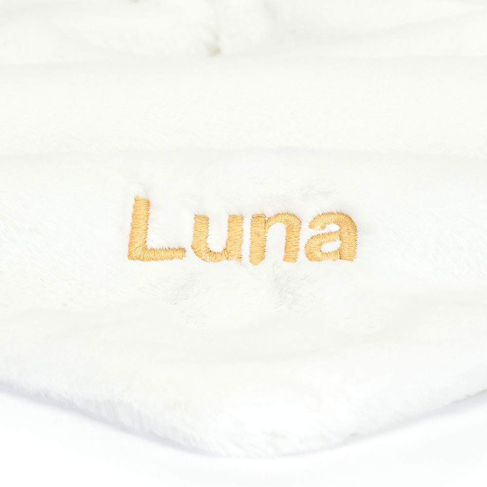 Personalized Bashful Luxe Bunny Luna Soother — image 2