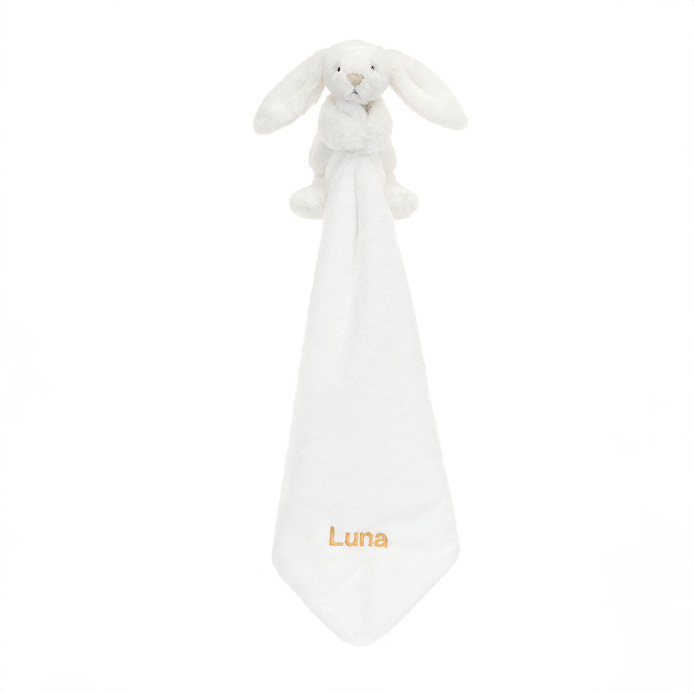 Personalized Bashful Luxe Bunny Luna Soother — image 3