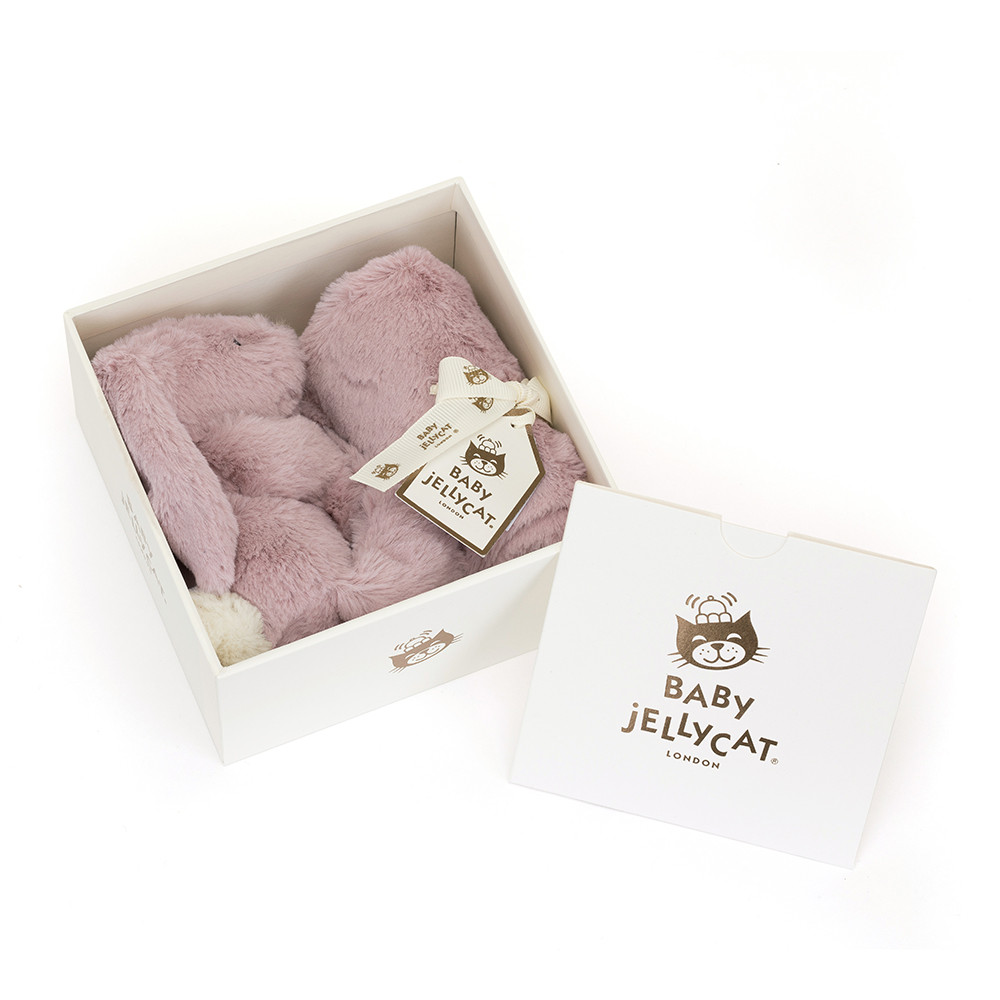 Personalized Bashful Luxe Bunny Rosa Soother — image 5