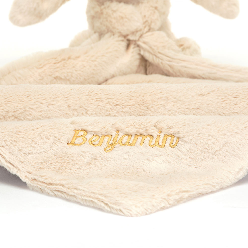 Personalized Bashful Luxe Bunny Willow Soother — image 2