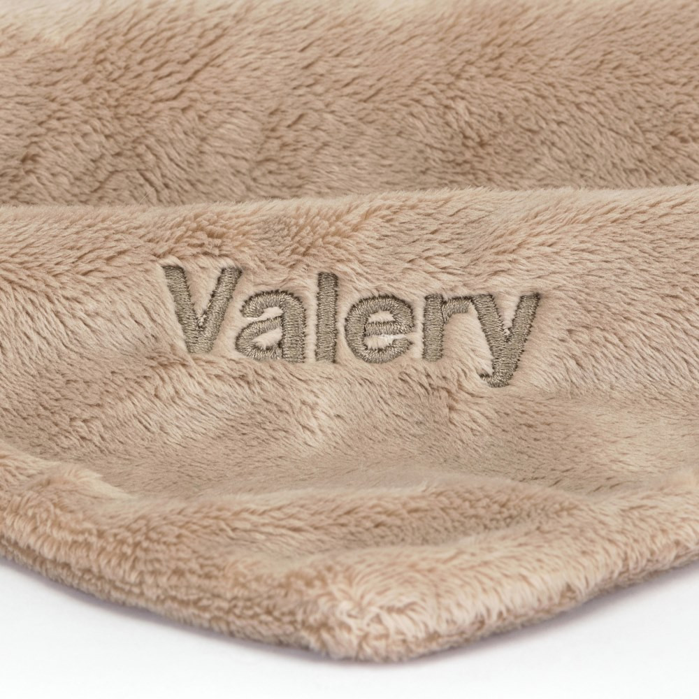 Personalized Bashful Beige Bunny Soother — image 3