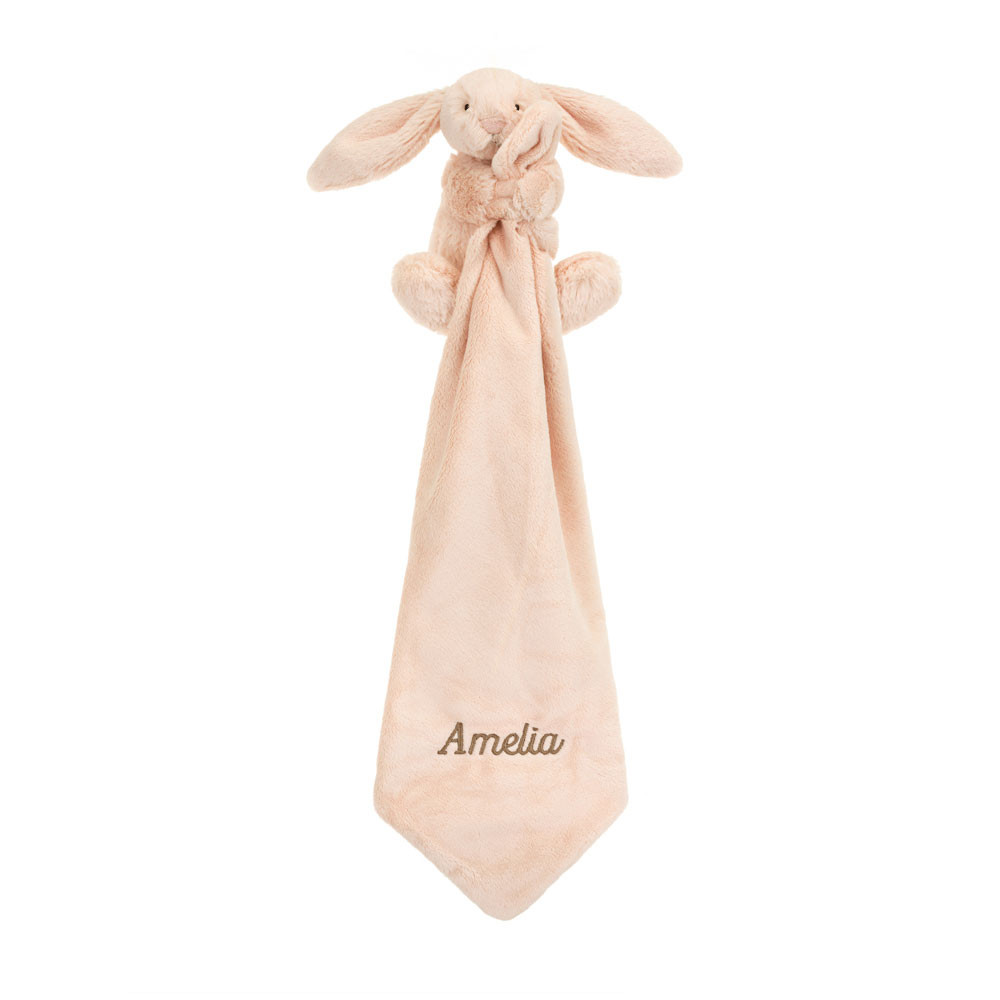 Personalized Bashful Blush Bunny Soother — image 3