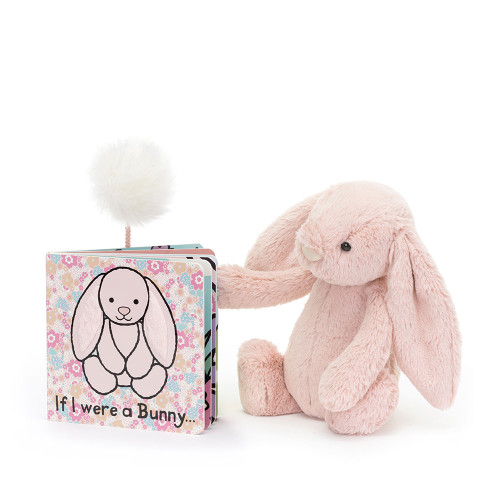 If I Were a Bunny Book & Bashful Blush Bunny Medium — image 5