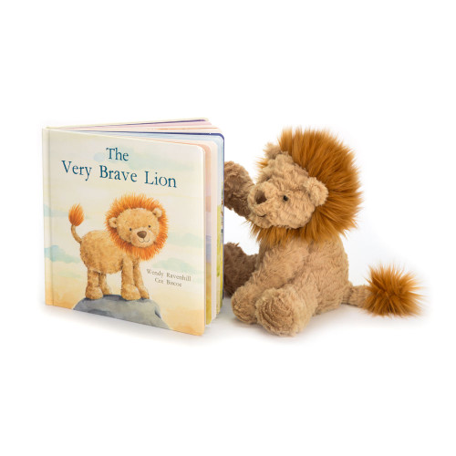 The Very Brave Lion Book & Fuddlewuddle Lion Medium — image 5