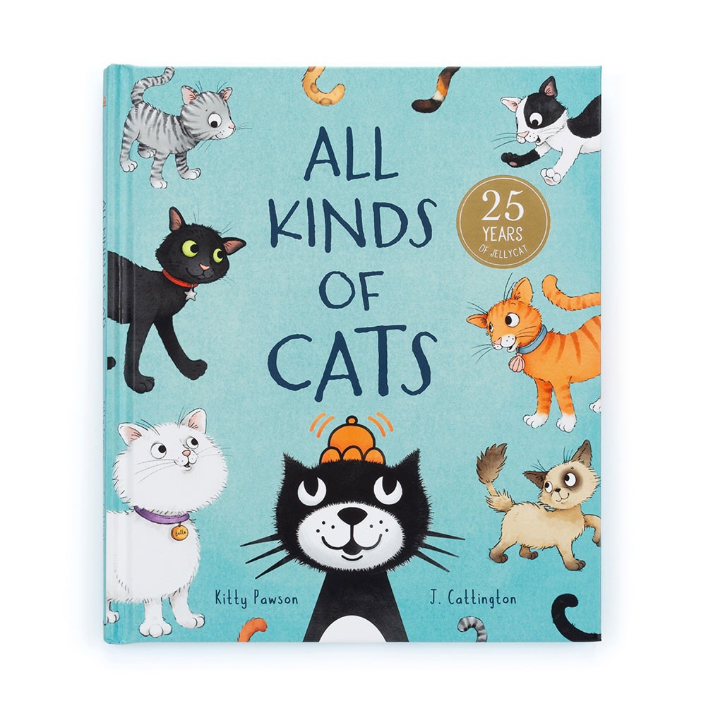 All Kinds of Cats Book & Jellycat Jack Medium — image 2