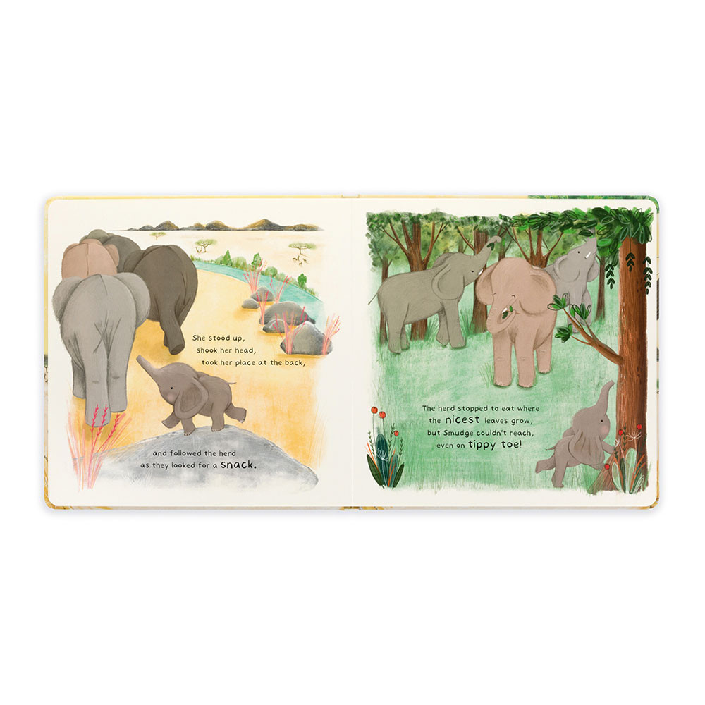 Smudge the Littlest Elephant Book & Smudge Elephant Medium — image 3
