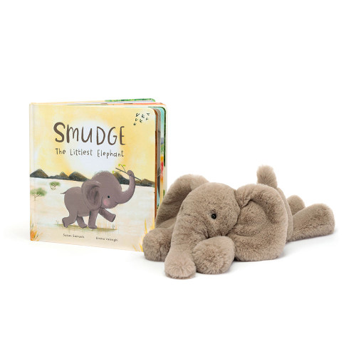 Smudge the Littlest Elephant Book & Smudge Elephant Medium — image 5