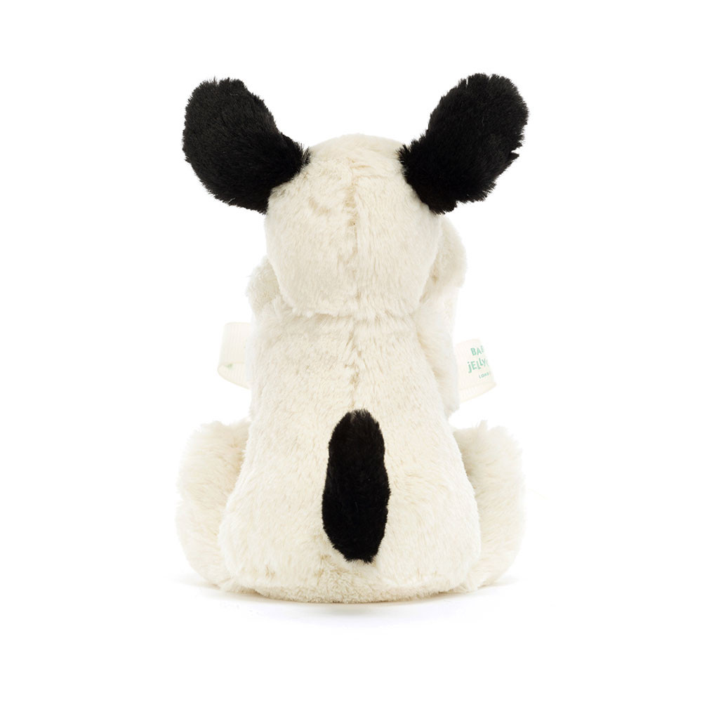 Bashful Black & Cream Puppy Soother — image 3