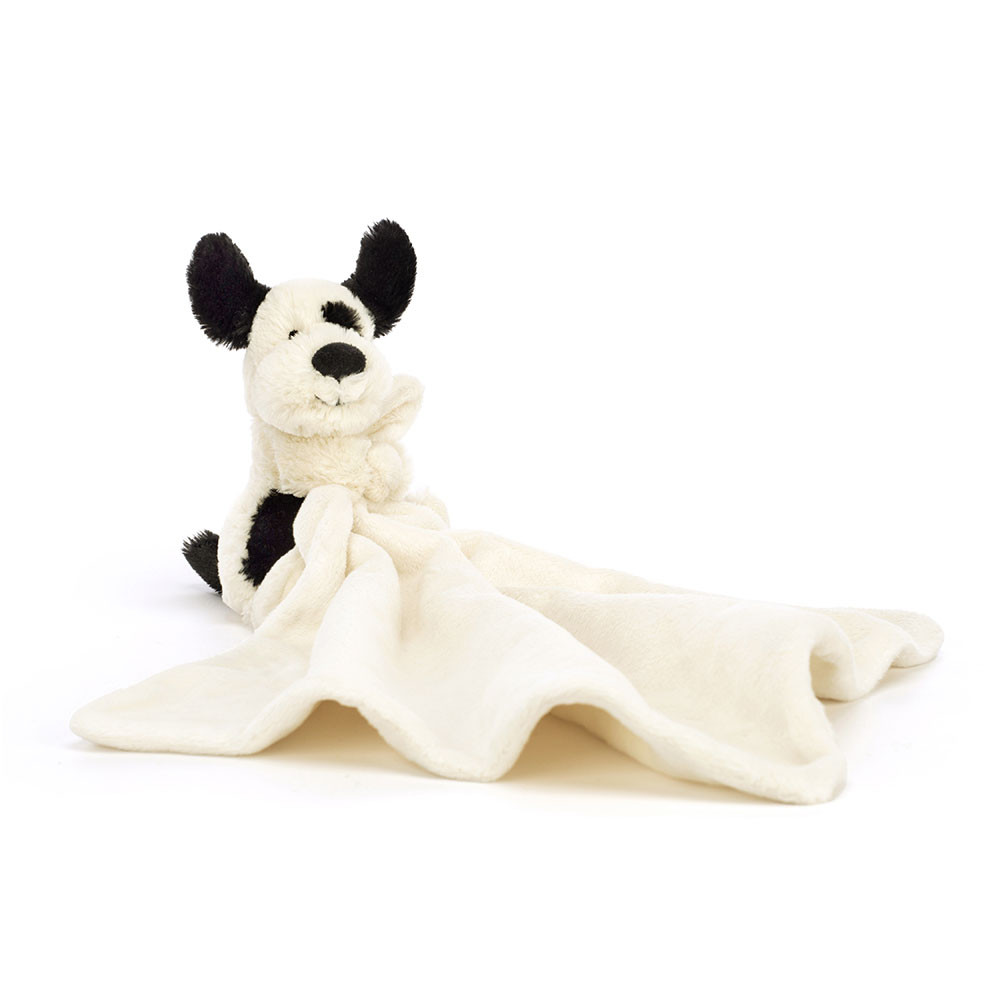 Bashful Black & Cream Puppy Soother — image 4